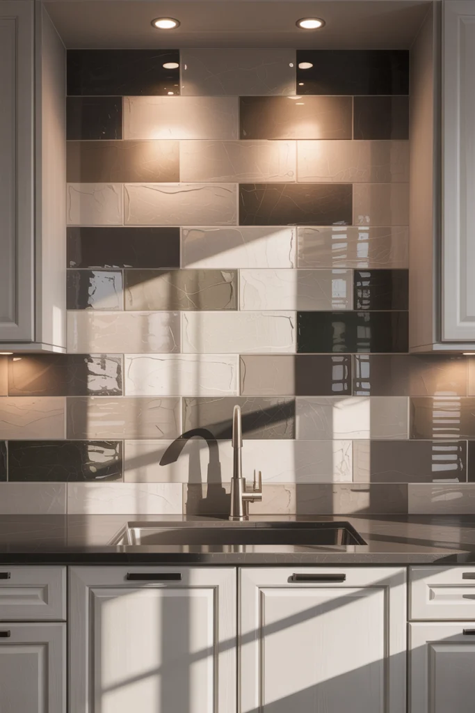 Mix Glossy and Matte Finishes
