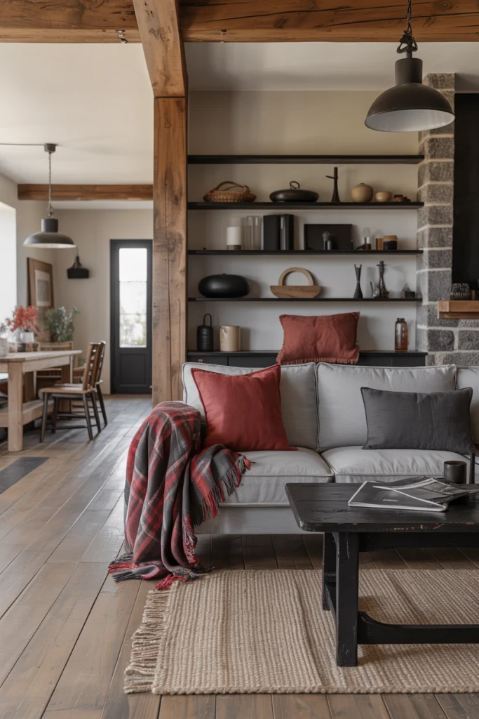 Modern Farmhouse Twist with Rustic Textures