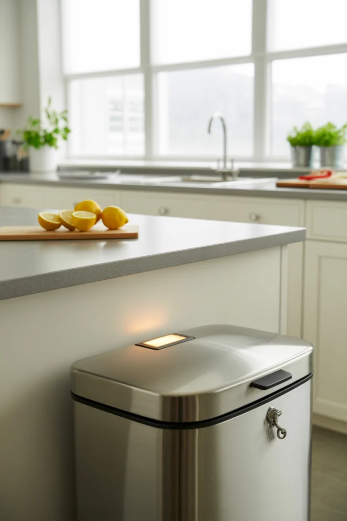 Motion Sensor Bins for High Hygiene