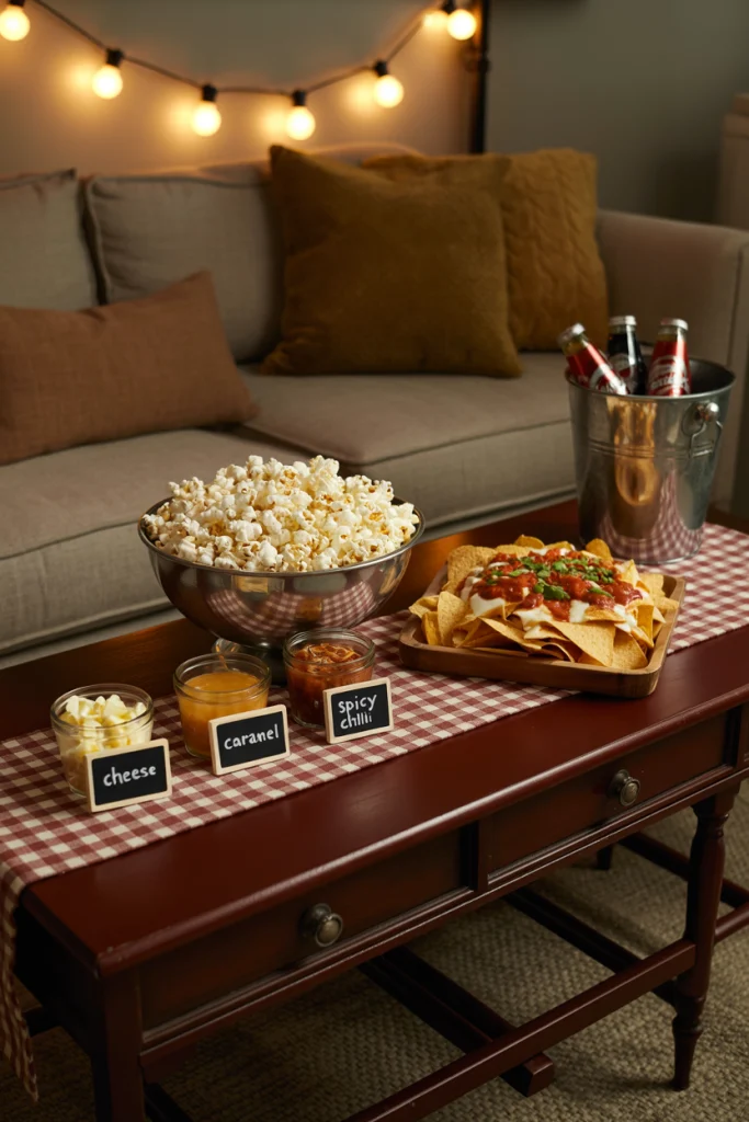Movie Night Treat Spread