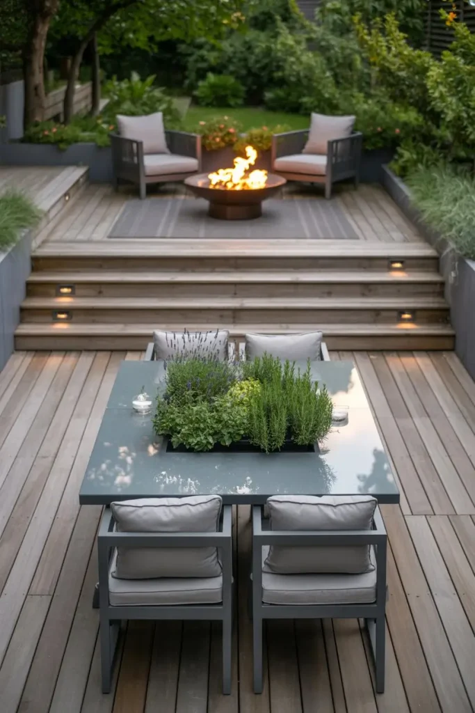 Multi-Level Decks for Dynamic Living