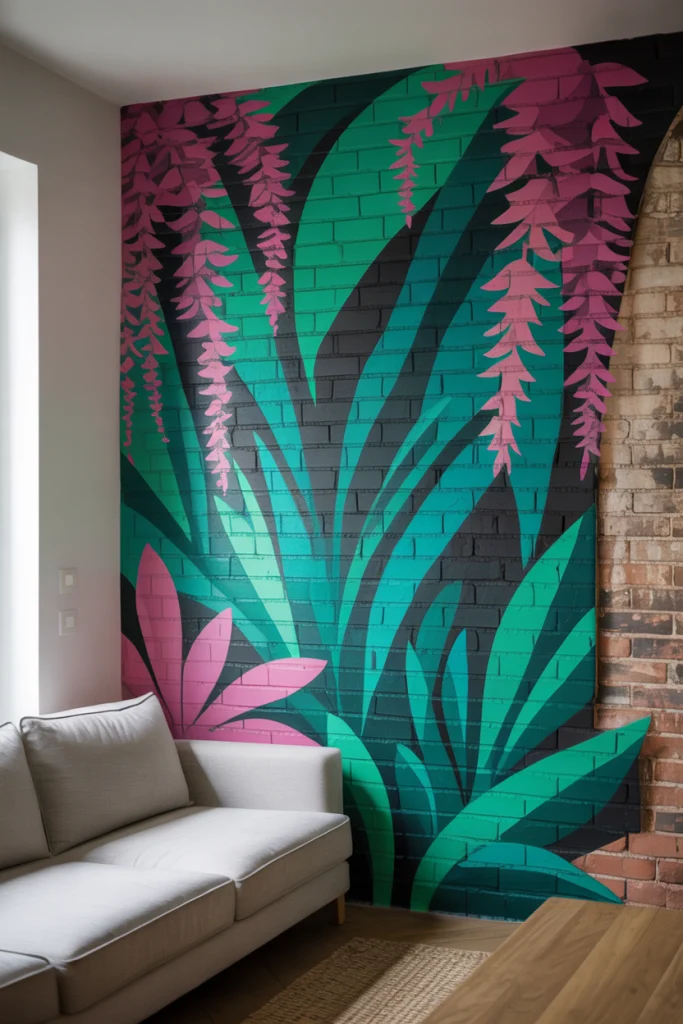Mural Painting for a Custom Artwork