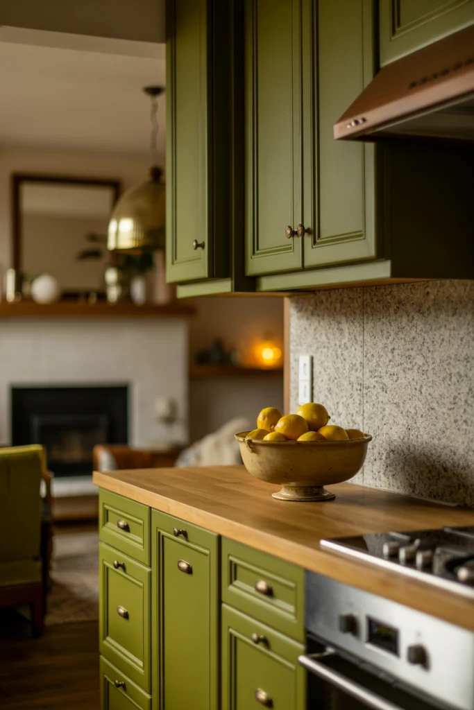 Olive Green for Earthy Sophistication