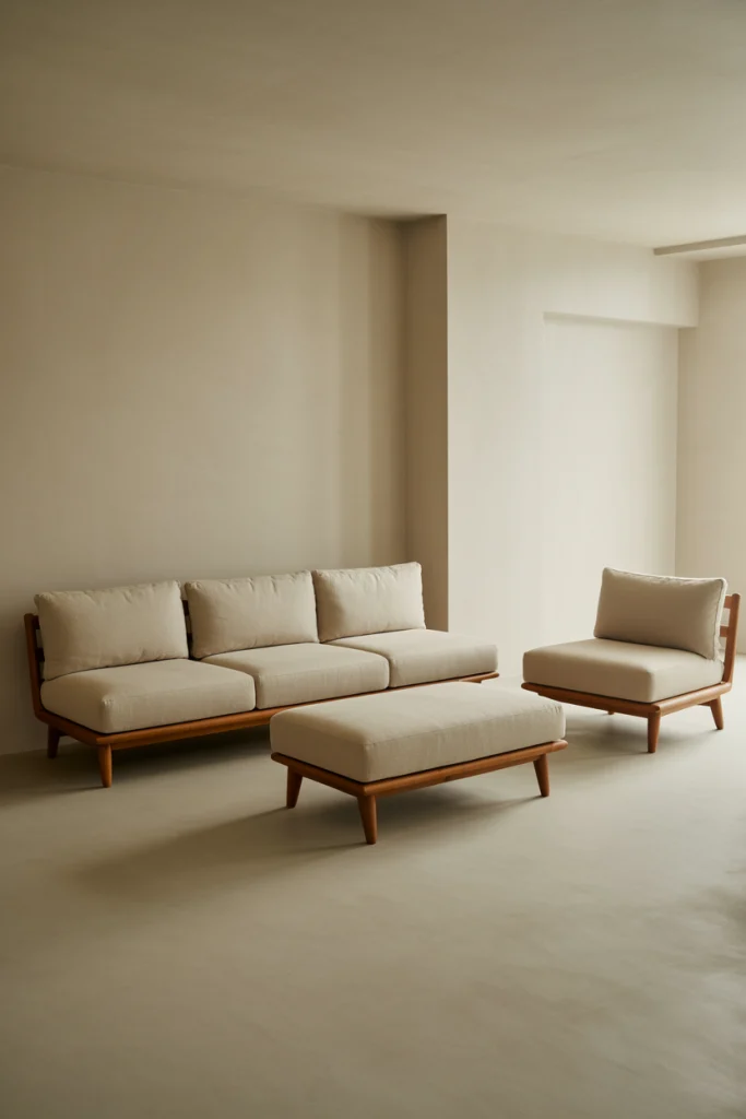 Opt for Low Profile and Scaled Furniture