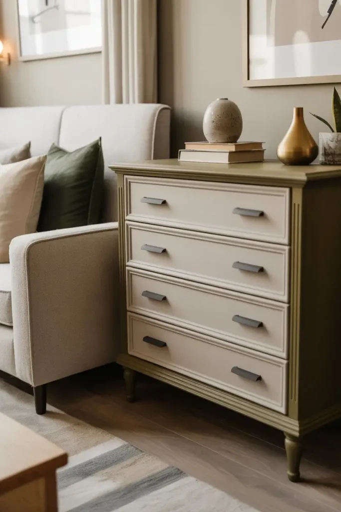 Paint Old Furniture in Modern Tones