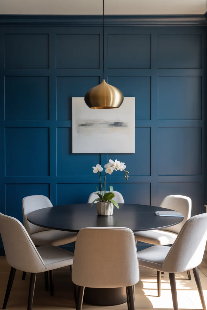 Painted Wood Panels for a Color Pop