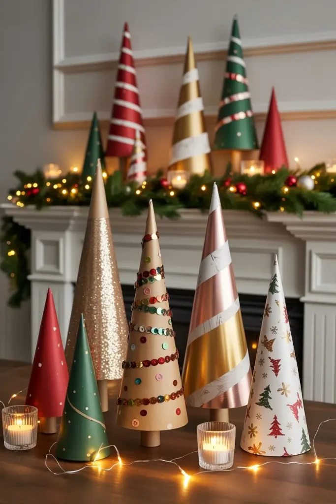 Paper Cone Trees