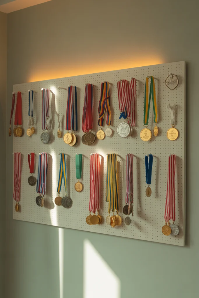 Pegboards for Flexible Displays