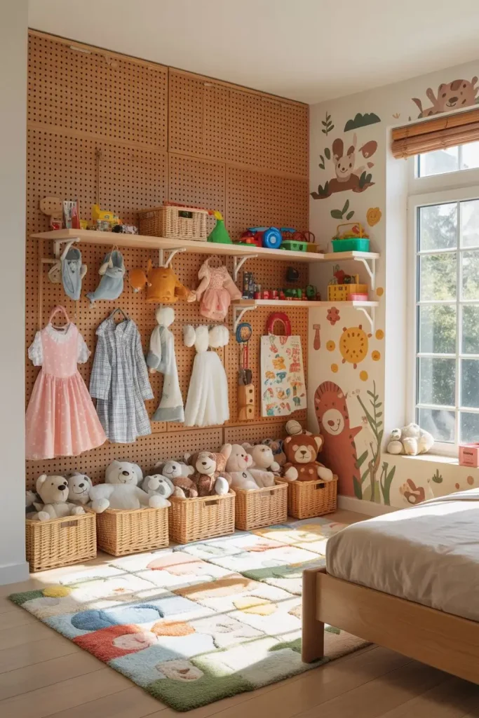 Pegboards for Vertical Storage