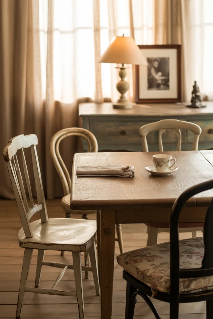 Pick Mismatched Furniture with Meaning