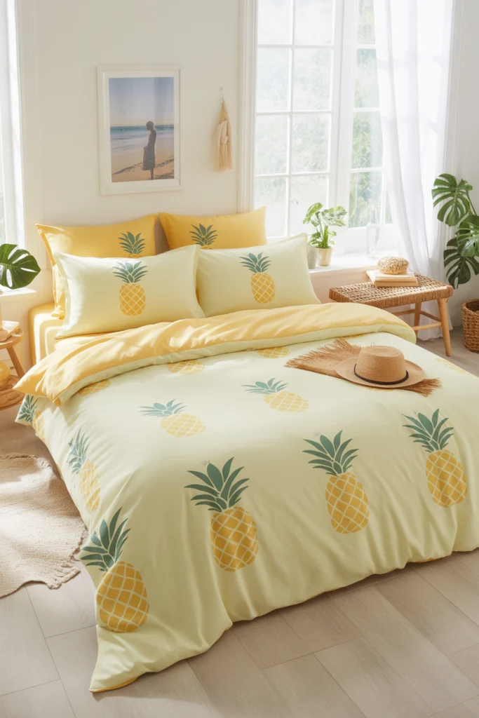 Pineapple Prints for a Fun and Friendly Look