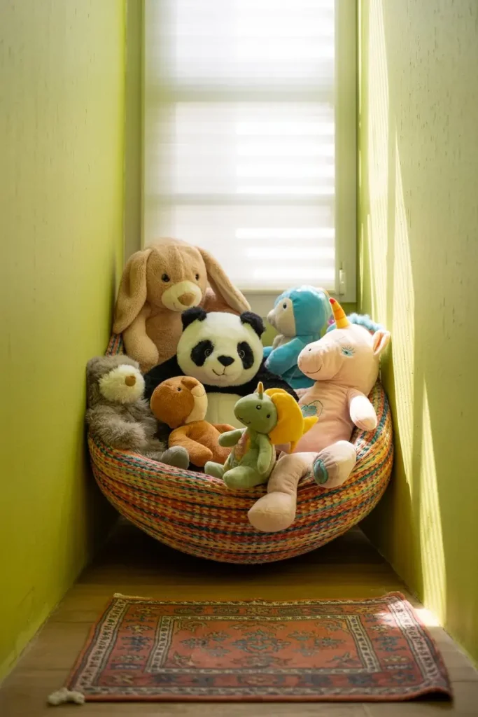 Plush Storage Idea The Hammock Corner