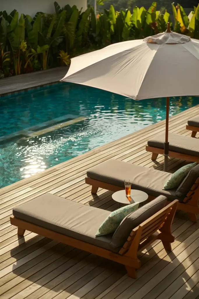 Poolside Decks for Relaxed Living