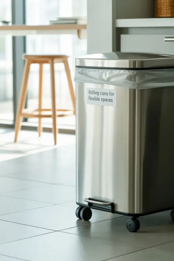 Rolling Cans for Flexible Spaces