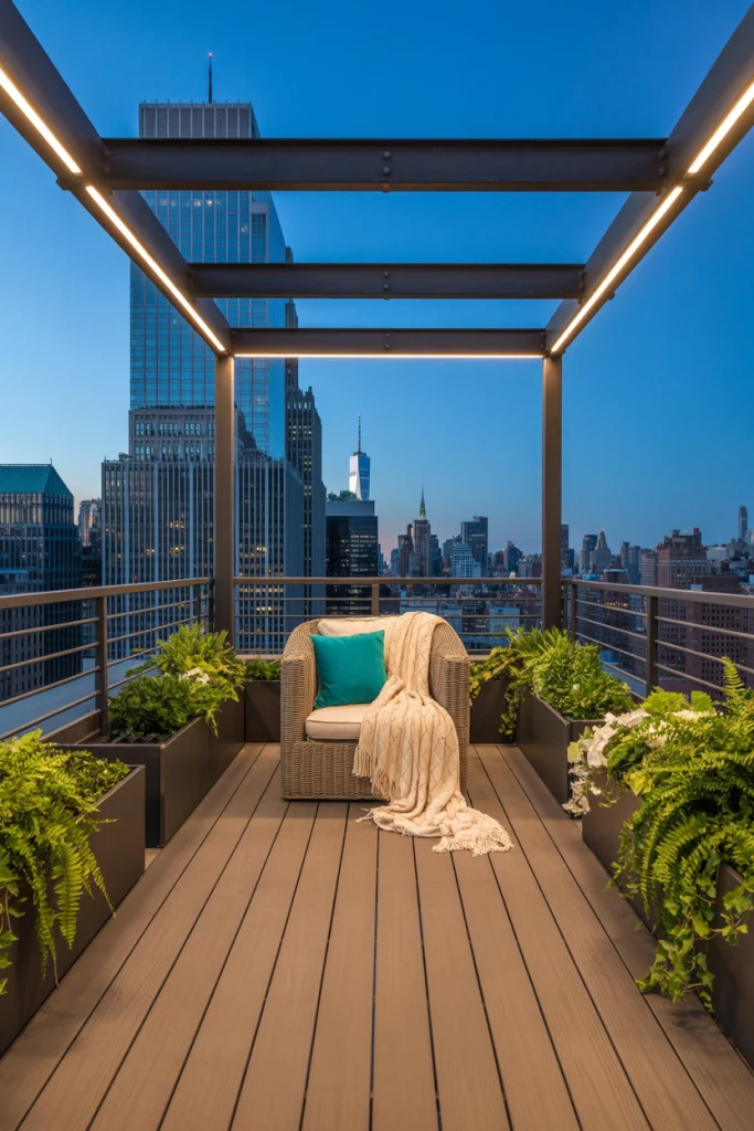 Rooftop Decks for Urban Escapes