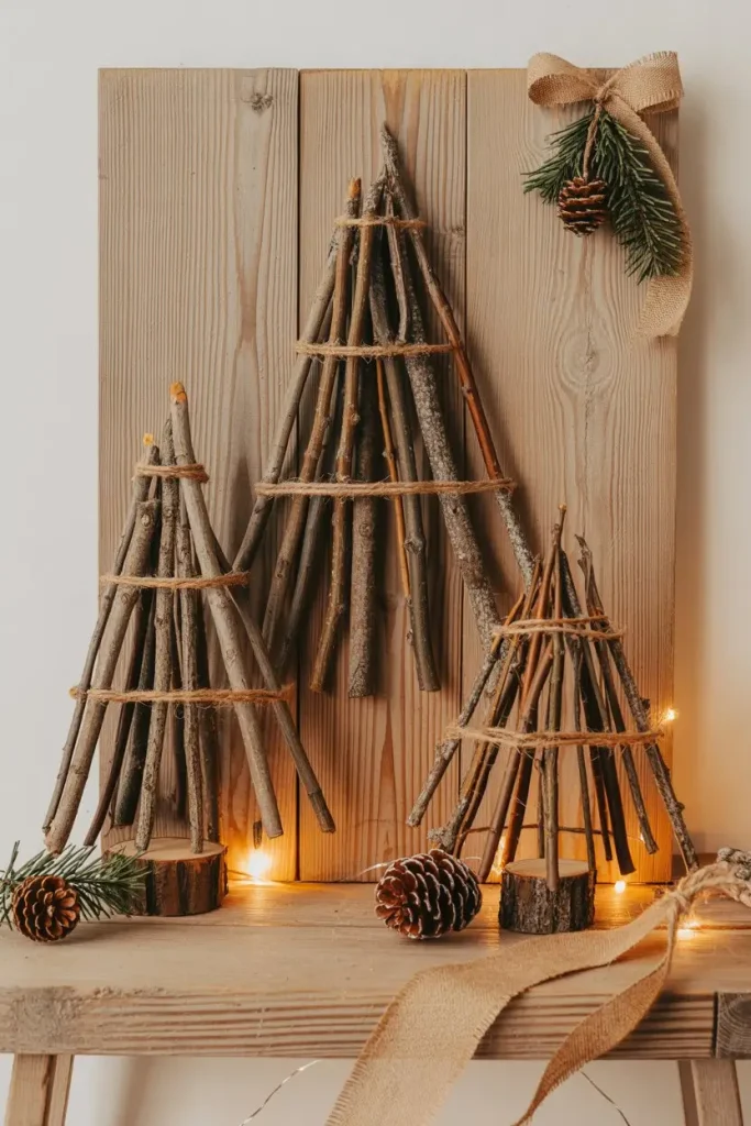 Rustic Twig Trees