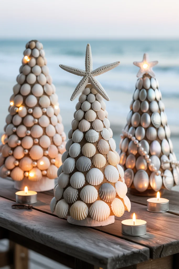 Seashell Christmas Trees