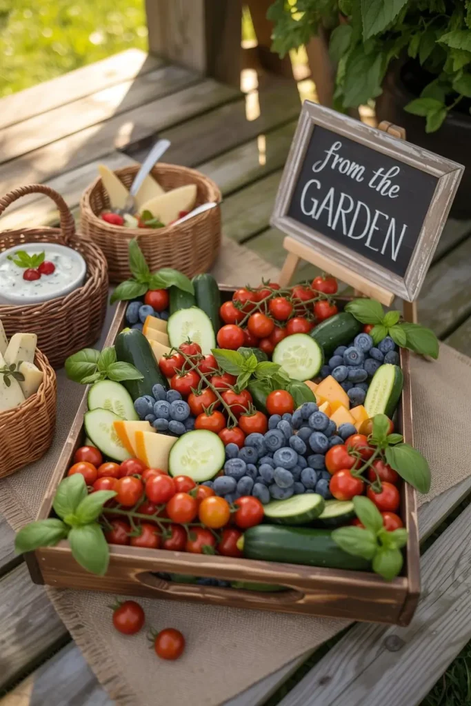 Seasonal Garden Harvest Table