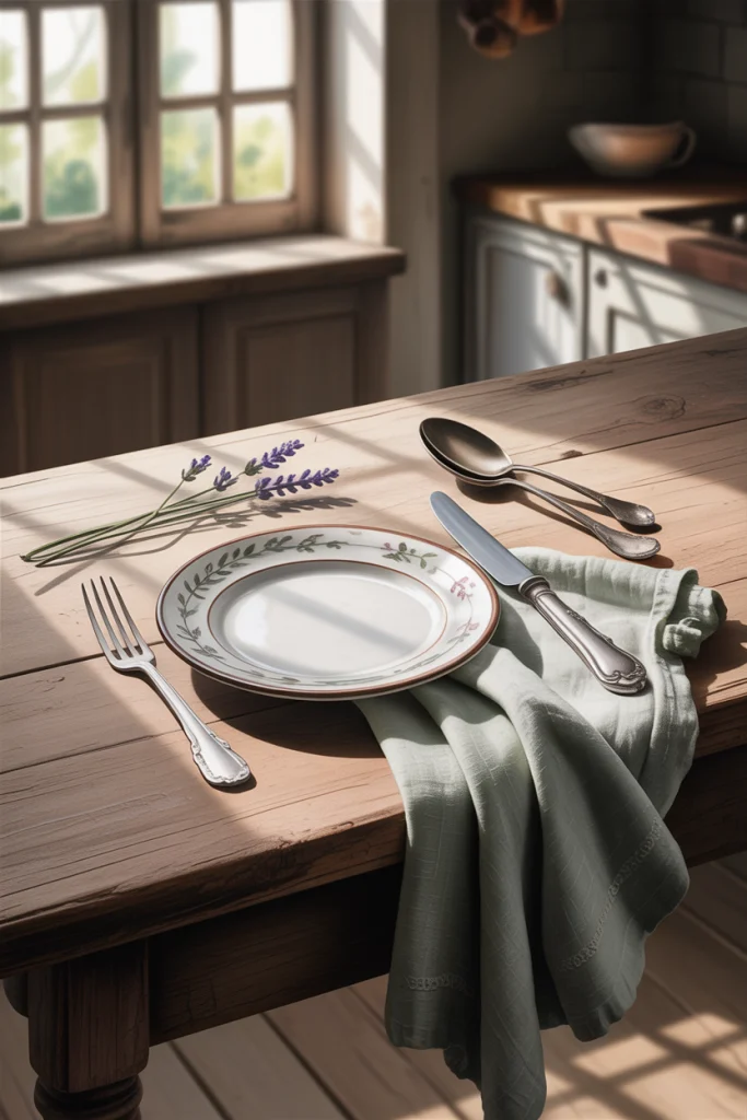 Silverware Placed with Ease