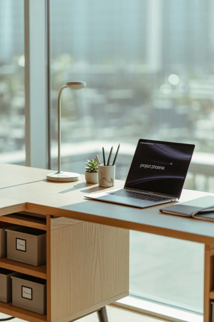Store Rarely Used Items Away from the Desk