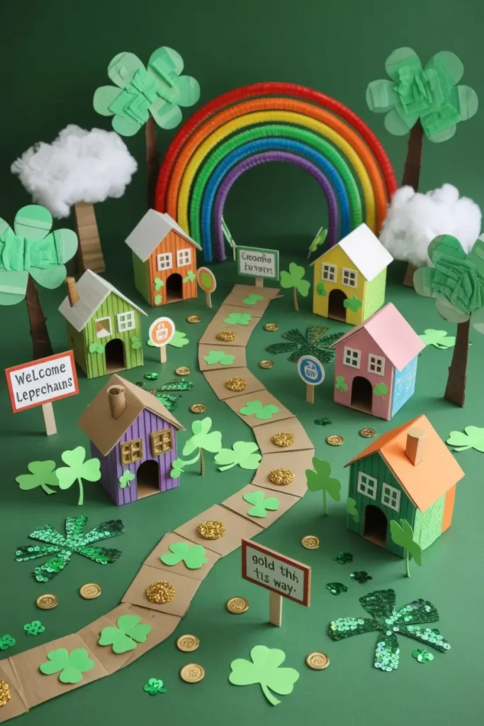The Mini Rainbow Village Trap