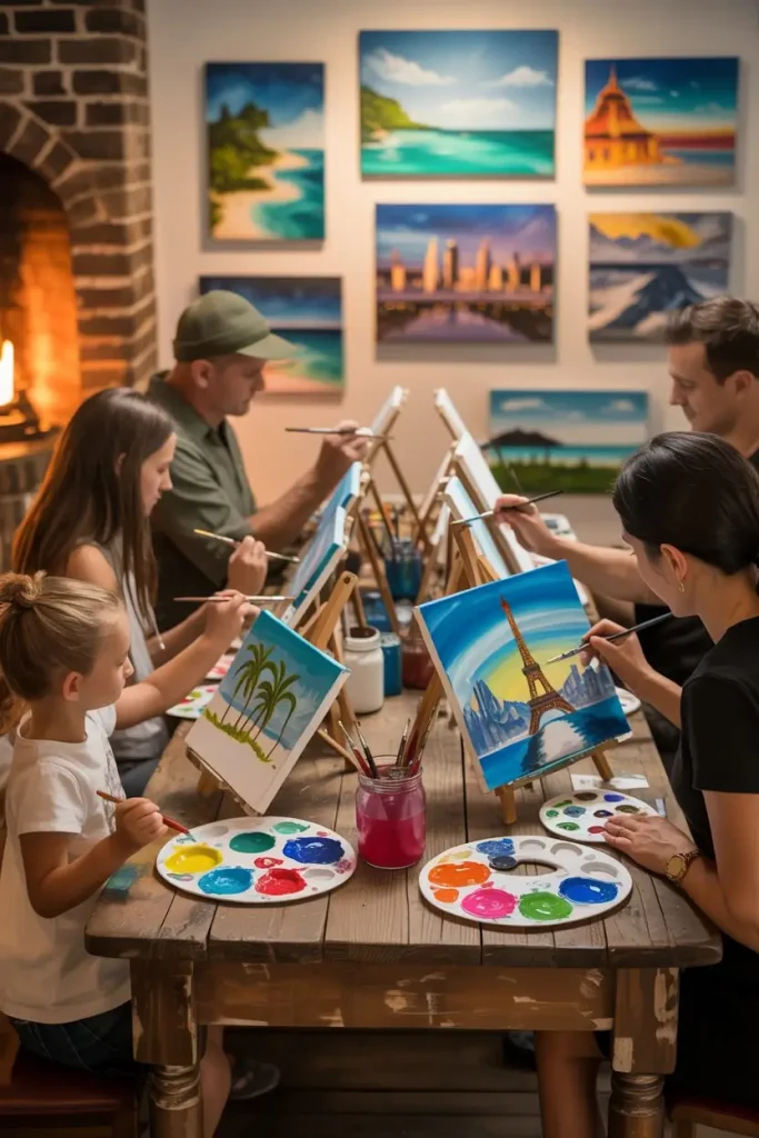 Travel Memory Paintings