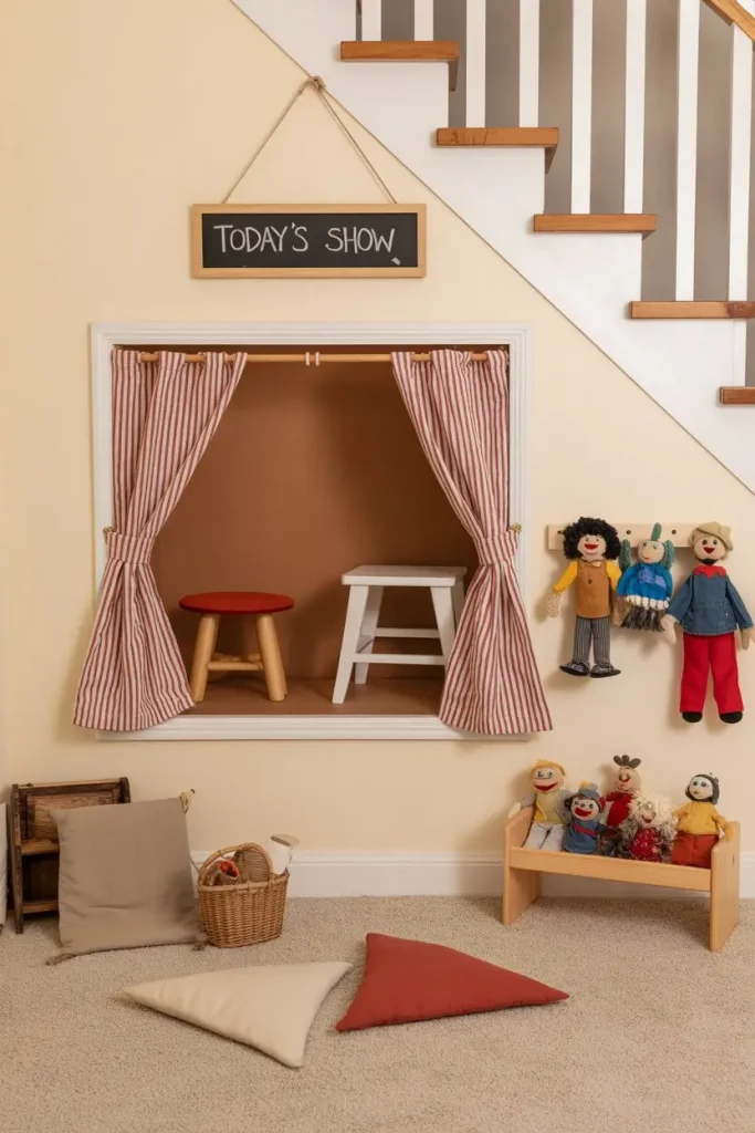 Turn the Space Into a Puppet Theater