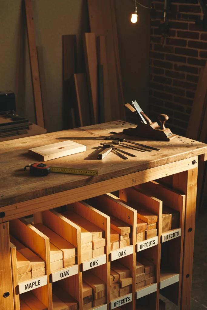 Under-Bench Storage for Hidden Capacity