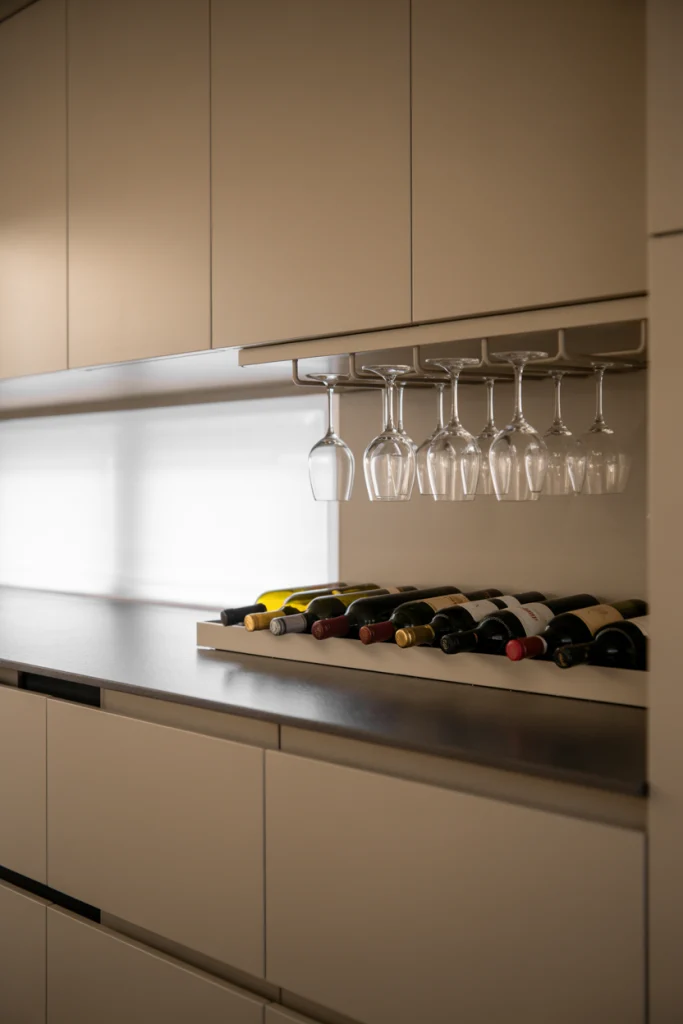 Under-Cabinet Bar Shelving