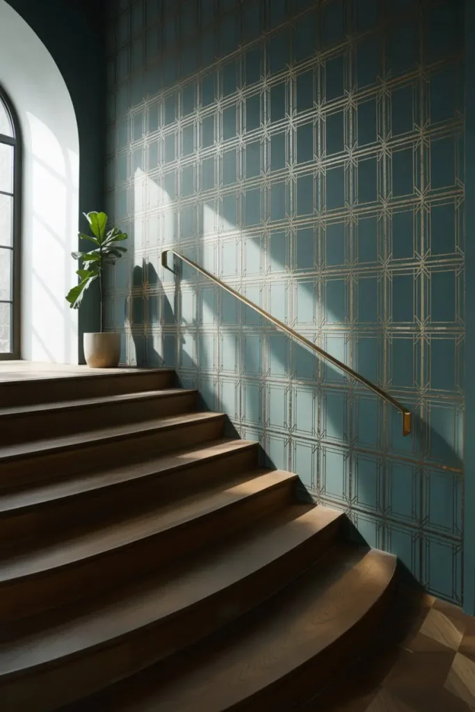 Use Bold Wallpaper Patterns