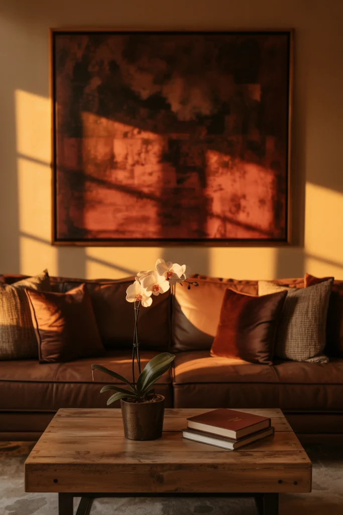 Use Burgundy as a Statement in Art