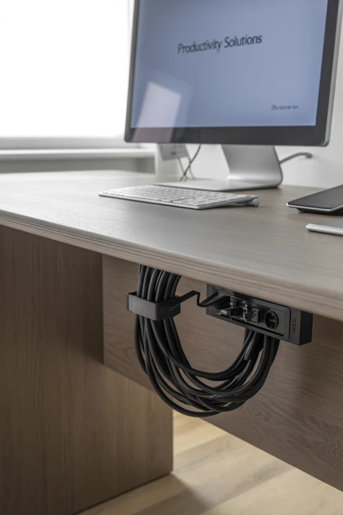 Use Cable Management Solutions
