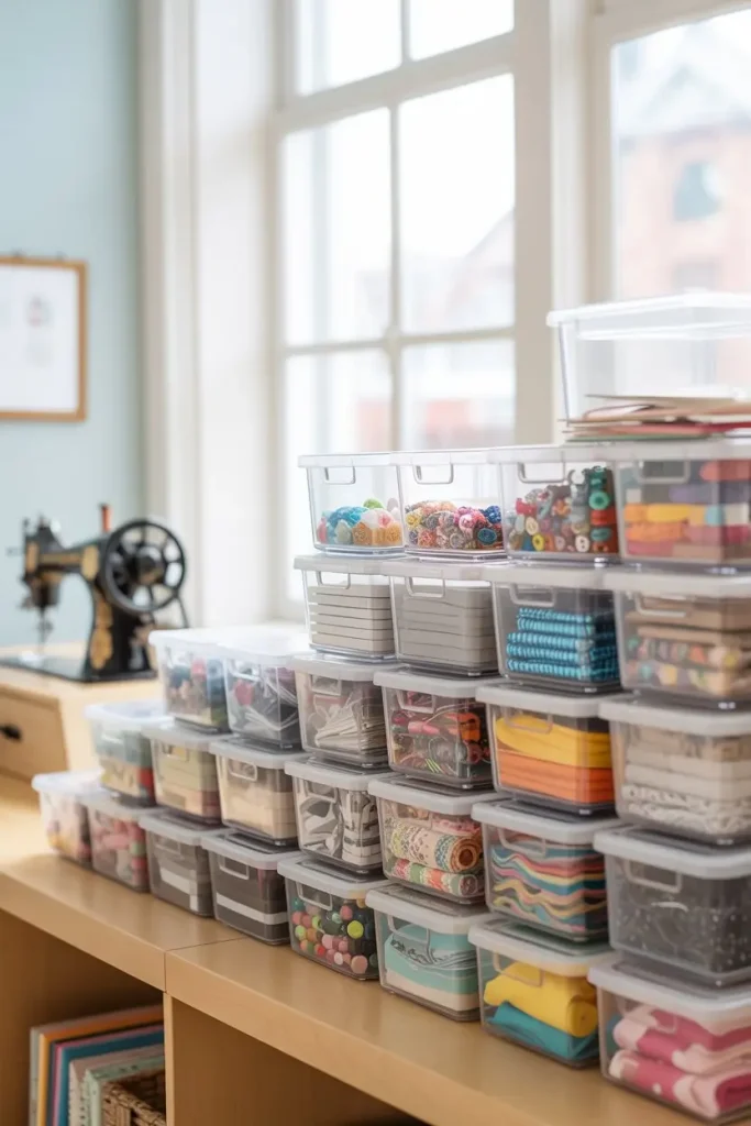 Use Clear Containers for Easy Access