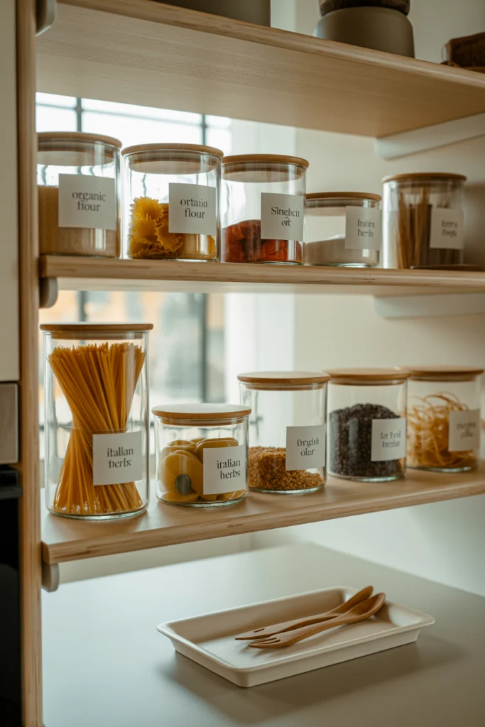 Use Matching Containers for Storage