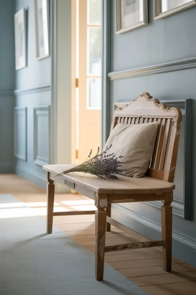 Use Soft Powder Blue for a Gentle Look