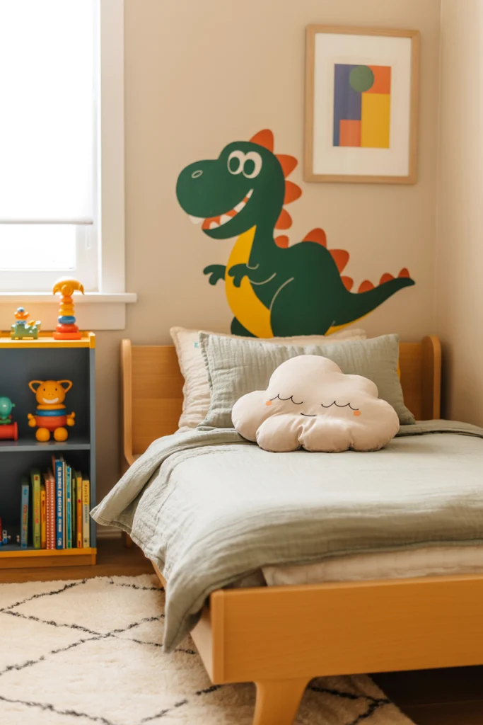 Use Wall Art That Grows With Him