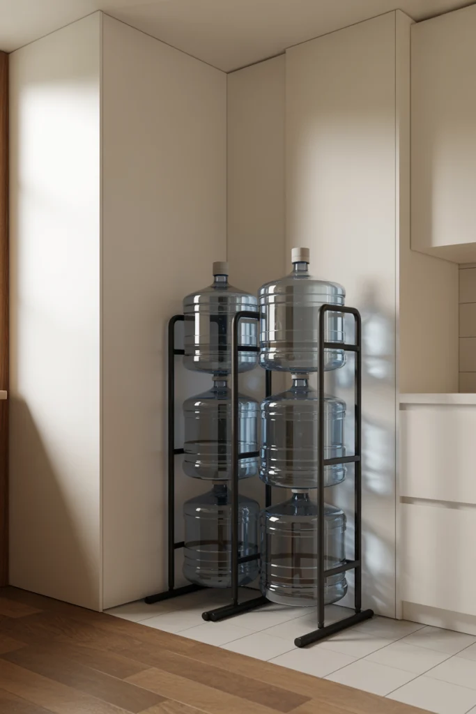 Use a Floor Stand Water Jug Holder