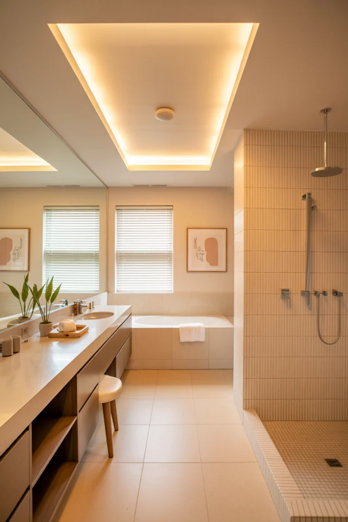 Use a Soffit to Divide Spaces