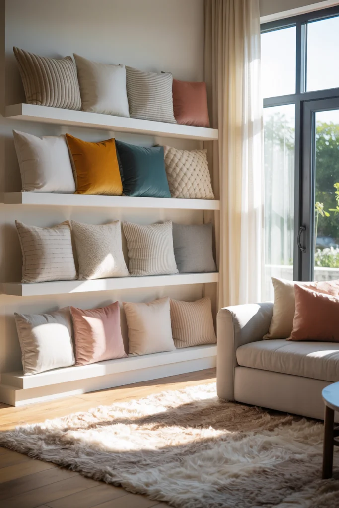 Utilize Floating Shelves