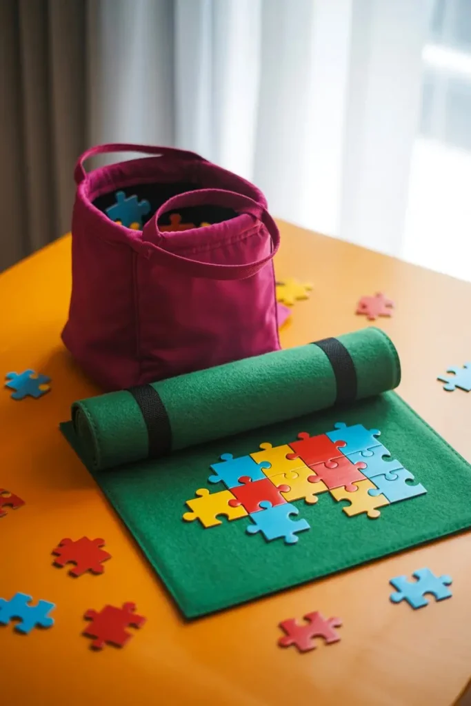Utilize Puzzle Mats for Easy Storage