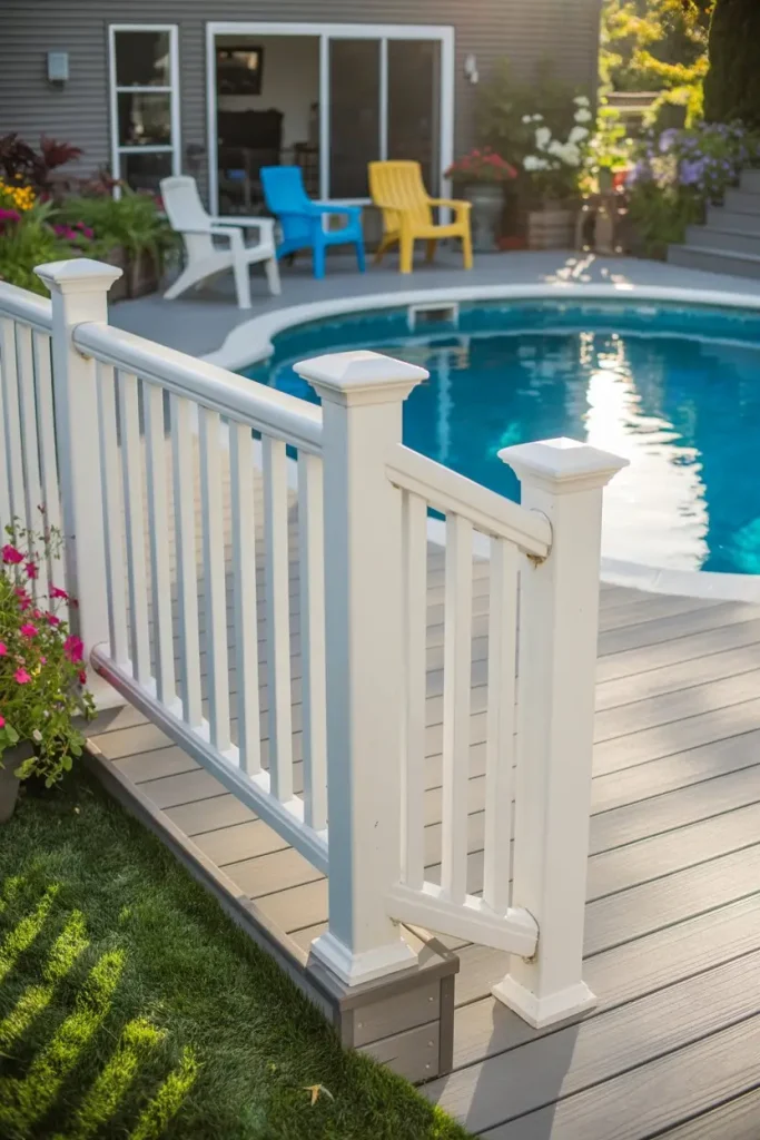 Vinyl Railings for Affordability and Easy Care