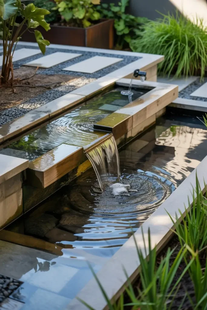 Water Feature Benches