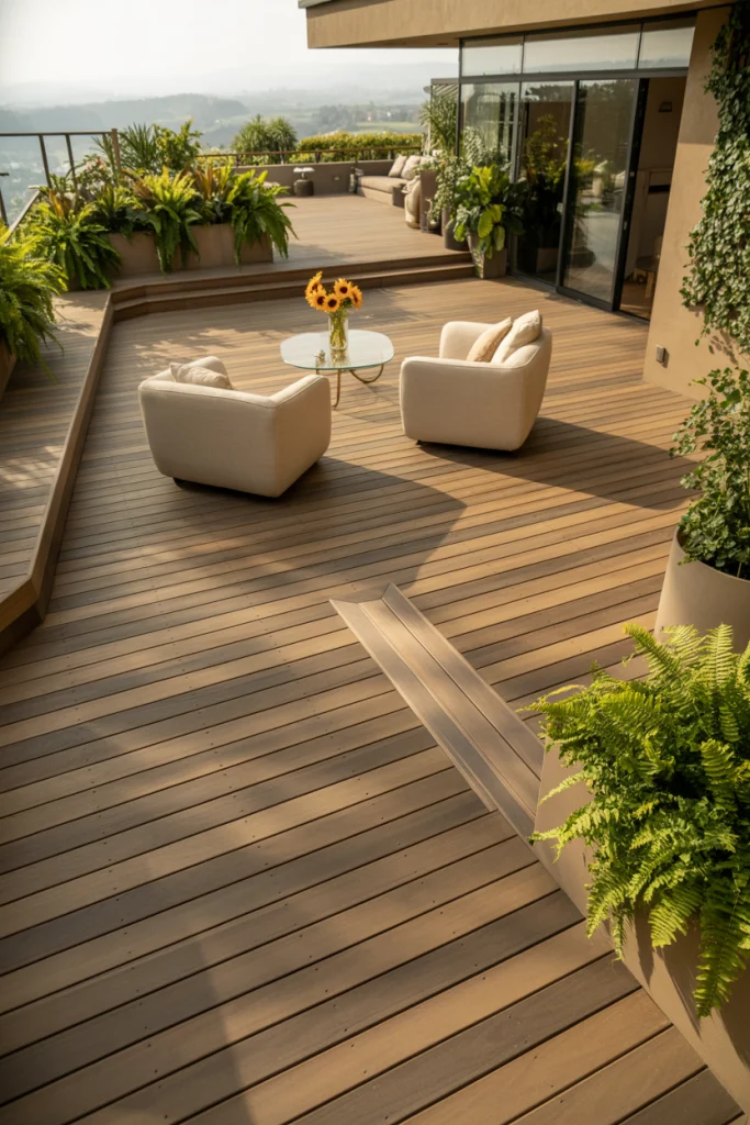 Wraparound Decks for Seamless Flow