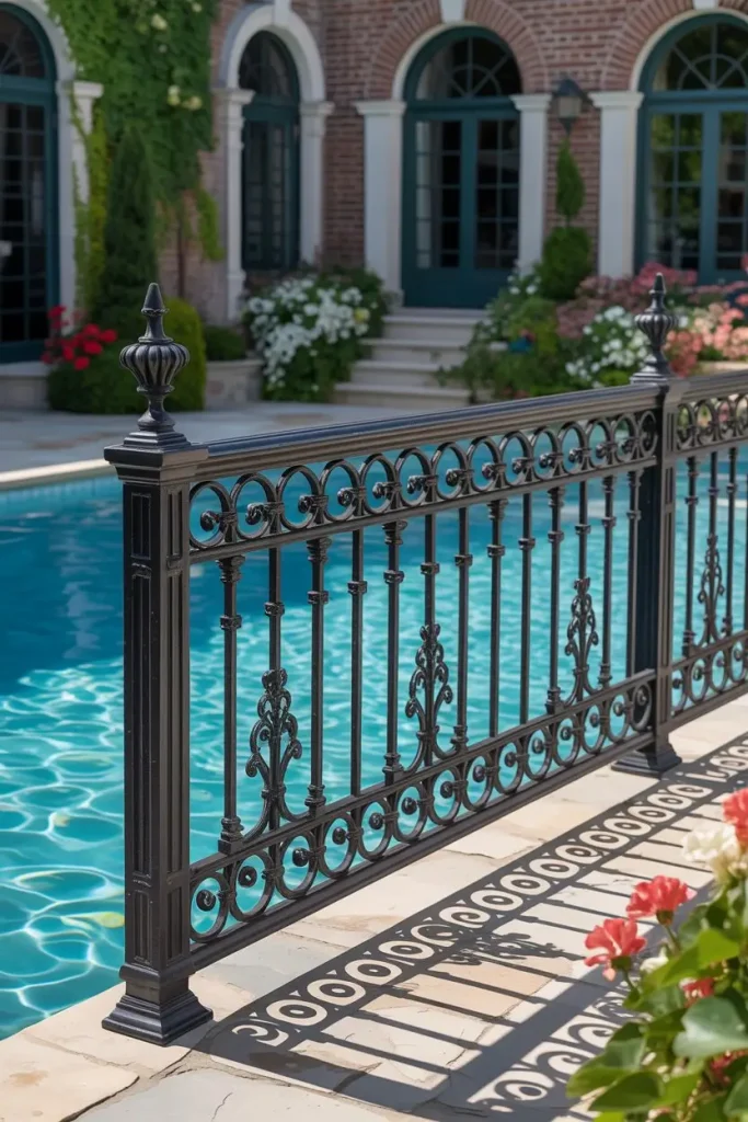 Wrought Iron Railings for Timeless Elegance