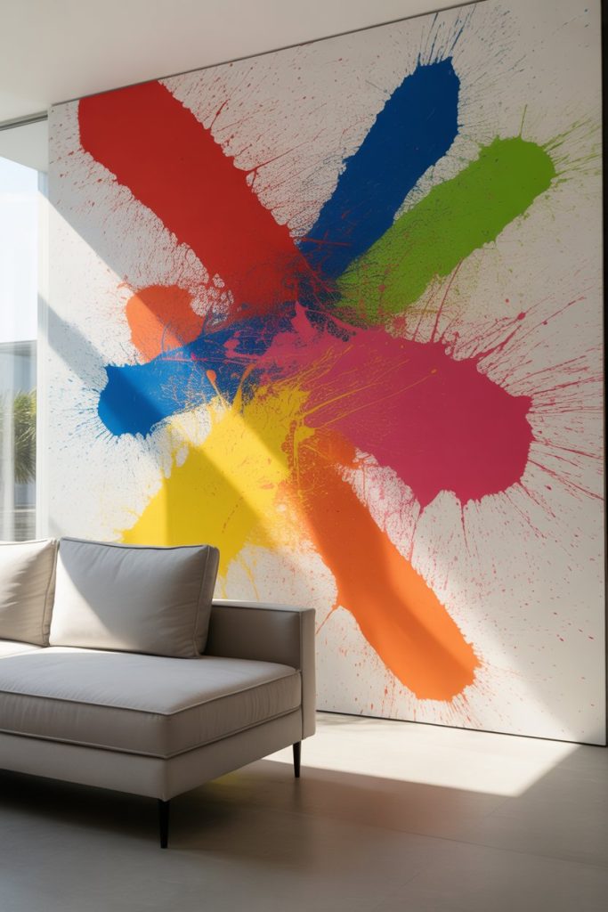 12 Color Splash Walls for Bold Fun