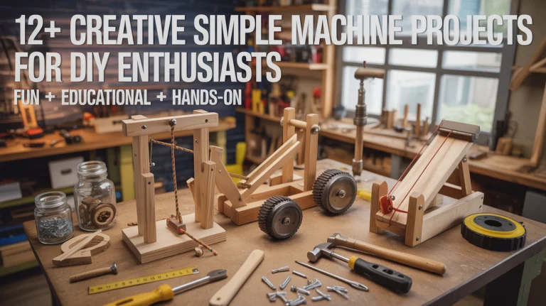 12+ Creative Simple Machine Projects for DIY Enthusiasts