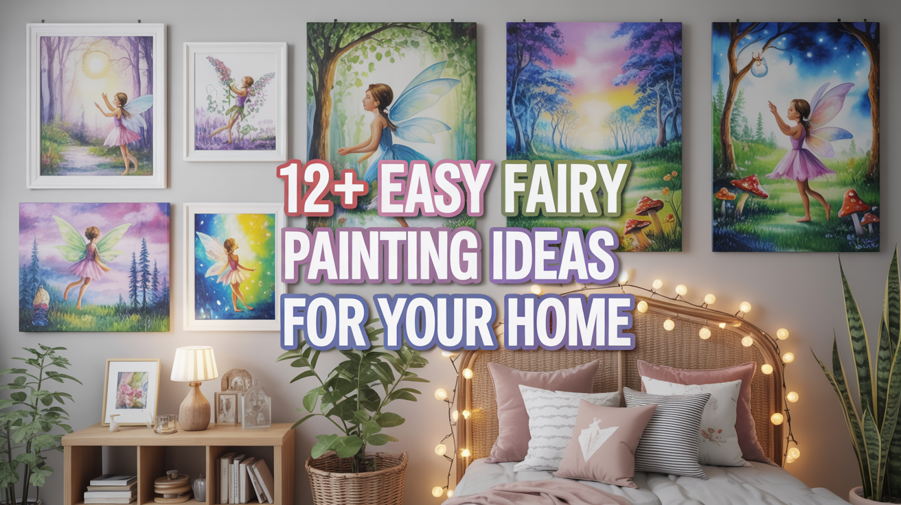 12+ Easy Fairy Painting Ideas for Your Home