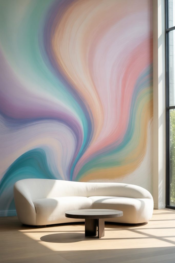 13 Abstract Swirl Walls for Free Flow