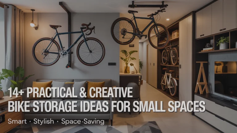 14+ Clever Bike Storage Ideas for Small Spaces
