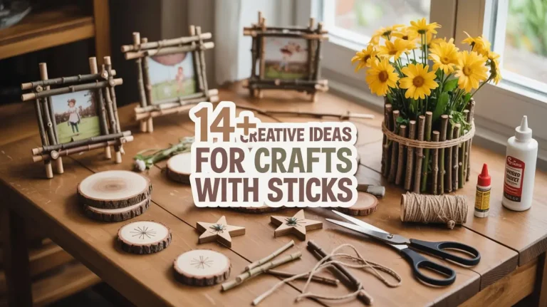 14+ Creative Ideas for Crafts with Sticks
